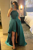This dress is so beautiful and was so fun to wear for my company holiday party. I got so many compliments all night. - Melissa M.
