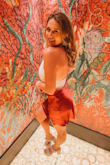This skirt is so cute! Wore to sexy fish in Miami and definitely felt like a showstopper! - Kaitlyn D.