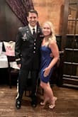 Wore it to a rehearsal dinner with gold stilettos. Very flattering fit, the material has some stretch to it, and it's a beautiful color. I did have the straps tailored as I'm a 34AA. - Erin A.