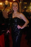 Loved the dress! Made very well but with stretch so it was comfortable. I wore this to a Christmas concert, tons of compliments. Only negative was the side without the sleeve rubbed up against my arm a lot of the night but not enough to not wear it again! - Lisa S.