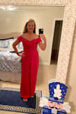 So impressed with the quality of the fabric.  Fits very well.  A little tight but I'm used to loose clothing.  Length is perfect.  Zipper placement makes it easy to get out of with no help.  Love it - Janice T.