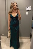 Perfect dress, very flattering and the material does not feel cheap at all. I wore this dress to a winter wedding and I got so many compliments. - Jessica M.