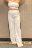 I love it, I'm in between sizes especially when my top is larger than my bottom, I debated between the large and extra large, got the large and it was too small (tight with the top & too small for my bottom) but would've been perfect length. Ended up reordering an extra large and the top fit way better && the pants fit perfect BUT were a bit too long :/ (ps I'm wearing taller heels in this photo) - Emily M.