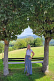 So cute and photographs well. Not a huge fan of high-waisted bottoms but made an exception for this skirt. Doesn't get wrinkled when packed either - Tara L.