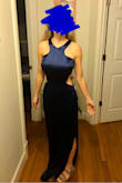 This dress feels high quality but it was incredibly long on me and too big in the body of the dress. I'm usually a small but wish I had ordered XS. - Meredith S.