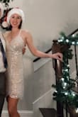 I bought this for a holiday party and was pleasantly surprised with the fit and quality! I got a lot of compliments on it. It worked well with a backless strapless bra. It's actually a very comfortable dress! - Sarah M.