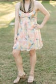 Wore this for grad pics. Good spring/summer dress! Loved the adjustable straps. - Megan C.