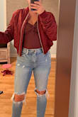 I like this jacket for days or outings when I'm trying to be cute & casual! - Daniella N.