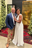 I loved this dress for my special day! It covered but revealed, flowed and held in all the parts! A bit too loose in my bust area, but a few stitches made it fit perfectly! Hot mama! - Donetta G.