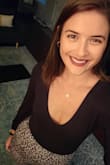 This is a cute basic black bodysuit. The sleeves are a nice detail, and the neckline is a little lower cut than I expected. - Kelsey L.