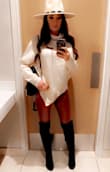 They are a bit hard to get on and I would say the legs are a bit tight but once on they are super cute and pair nicely with boots. - Casey H.