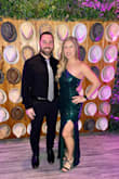 Ladies!!  I wore this dress to my companies "Hot Havana Nights" themed Holiday Party.  This was sheer coincidence, but this dress was the HIT of the night. 
Its just the right length and the slit isn't too high.   Very surprised how well it looked and fit on the top with being a B cup.  

For the smaller chested gals - I would recommend some tape to keep it from slipping down if you plan on moving around in it. Just the sheer weight of the gown with having less to hold it up made for an interesting time on the dance floor. 

Only downfalls - the sequins on the sides chaffed my inner arms. I wonder if Body Glide or something similar would help?  And it does run a tad big. If youre on the line, highly recommend ordering down a size!! 

10/10 will wear again and 15/10 recommend!! - Mystle S.