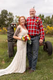 I had tried several other dresses and this one was just right! I'm not curvy at all, but I used a stick-on-bra under the dress for our ceremony in September, and it was perfect. The straps are adjustable, which is great, and there was just enough of a little train to the dress. It was perfect for our little country backyard wedding! Thanks Lulus!!! - Erin M.