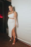 I wanted to look like a Pearly Snowflake for our company Christmas Party, and let me tell you - mission accomplished!
I also got the outfit from Lulu's as well! It was a hit! (the sleeves from amazon)
Also if it helps - Wore these shoes for about 8 hours, literally all around the party. Until I couldn't stand it anymore! - Bria S.
