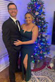 I just had a baby, so I have been feeling self-conscious, but this dress that's made me feel so sexy! It runs true to size and the material is very flattering! I can't wait to wear it again. - Rebecca A.