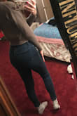I cant say it enough how much I love these stretchy, skinny/tight jeans. I really am obsessed. I used to be a size 0 and now I'm a size 5/7. I bought the 27 in light and dark and for some reason the dark fit very tight yet the light fit perfectly. I didn't return because they fit my mom and sister in law too. So I gave it to them. Bought the 28 in dark and they fit perfectly. Not sure why that is. But it's best to go up in a size if you are in between sizes. - Diana F.