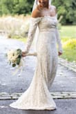 I got sooo many compliments on my dress. I would choose this dress over others that cost $500+. All I had to do was hem the bottom since I'm 4'11"/petite. I also added a simple crystal belt from David's bridal & it was perfect. I will say that it's a bit difficult to raise your arms due to the sleeve design/neckline, so I couldn't do all the poses that my photographer was asking me to do lol but it wasn't a big deal. The zipper is a bit difficult to zip up & it gets caught at times but you really just have to find the right method (my sister had no issues once she figured out how to finesse it). I felt so sexy and elegant the whole night. - Zef B.
