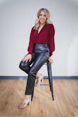 Soo many compliments from staff on these pants! I wore them for our staff photos and will definitely wear them for a night out! - Heather S.