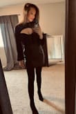 This bodysuit is a dream. Fit perfectly, great quality. Im a Lulus fan for life. I ordered the skirt from there as well. - Nora D.
