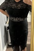 I legitimately got this dress because I wanted something dark/gothic and sexy and this fit the bill perfectly. Immensely flattering too. - Samantha S.