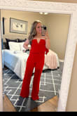 So adorable and so comfortable! So many comments on it at my work Christmas party. The only thing is it's a little longer and you might need a bathroom partner to help you unzip/zip. Otherwise 10/10!!! - Jahnna W.
