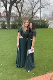 My daughter (strawberry blonde) and her friend were asked to be in the house party for a wedding. They picked this dress. Initially I was concerned about it being too revealing but after she put it on, I was in love. Perfect for a wedding, formal party or prom. - Danielle H.