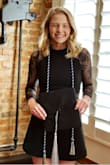 Beautiful dress. Came with a hole in the waist sheer part. Loved it so much and needed it for a graduation in a couple of days so I stitched it myself. - Abby D.