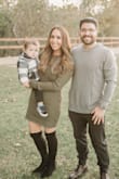 Bought for our family photo shoot. It fit perfectly. Snug but not too tight. Received so many compliments on it. Paired it with a pair of tall black boots. Can't wait to wear it again. - Andrea H.
