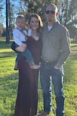 Loved the dress, was a little long on me being 5'3 and wearing 3 1/2 inch heals. So I hemmed a few inches off and was perfect! Loved it. And it kept me warm enough while it was an outdoor wedding during 30-degree weather - Lindsey