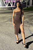 The fit was very flattering. I loved the dress. I wore it for dinner in Miami and got so many compliments. - Niharika K.