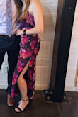 Perfect for formal weddings or hot summer more casual weddings! Wish the slit was a bit more on the front than the side but still loved it!! - Chelby K.