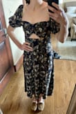 I got this for a wedding in Mexico in a couple of weeks. It's comfortable and fit very well, especially as a smaller-chested person. The pattern is also gorgeous - Steph W.