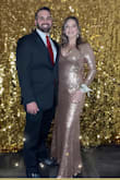 The MOST comfortable dress! I wore it for a work Gala and loved it! It does have stretch and the sequins stay on! Like others mention I did get snagged a couple times under my arms but no real damage done! - Jessica S.