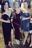 Love this dress! Wore it to a Christmas party this year. The dress hugs in all the right places! The neckline is my fav! - Ariel G.
