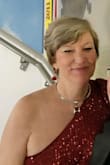 This sequined top was exactly what I was looking for to wear to a holiday party. Great fit, sizing was as expected. I've never wanted a bodysuit and expected it to be uncomfortable, but was very pleasantly surprised! I received many compliments on this gorgeous bodysuit. - Michelle B.