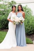 This dress was beautiful when I wore it to my sister's wedding. It felt so comfortable too. - Shahila S.