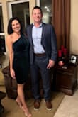 Very flattering fit. I thought I would be between a small and medium. I opted for a small and it fit perfect. The dress has stretch and beautiful color. - Laurie B.