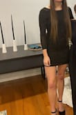 I wore this dress for New Year's Eve, and I received so many compliments in it!  I was told by many people that I looked like a model, and it was very flattering. It was very comfortable the whole night, and some other girls I was with told me I needed to wear it every New Year's Eve because of how good it looked. I just might do that. The dress contributed to a wonderful night. - Kendra M.