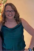Material is great! Love the color! I actually bought it for my daughter and I borrowed it. Now have to buy one for me = - Tricia V.