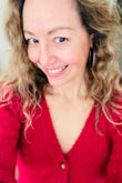 Awesome sweater! Fits true to size. It's very warm, but not too warm PERFECT for a chilly day without a jacket. Awesome for a casual date night or dinner with friends in or out! Wore it for a New Year's Day dinner. The color is amazing, especially for those RED lovers. - Emily D.