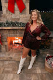This romper was comfy & fit perfectly. Not too tight, true to size! So many compliments from this outfit! - Alexandra C.