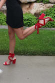 Perfect shoes for a color pop! Very easy to walk in as someone who struggles with heels - Nohea K.