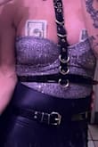 Wore this for NYE and it was great! Doesn't hold up on its own so heads up that you'll need tape or a bra. - Mia F.