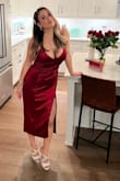 Wore this dress on NYE and it was a hit. It fit nicely and I received so many compliments. Definitely recommend it. - Vanessa P.