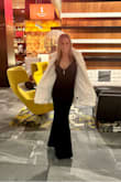 I wore this dress for a fancy uptown date night. It fit so perfectly and received tons of compliments. I can't say enough about it. Fit like a glove and comfortable too! I did have to hem it several inches. Definitely made for a taller person! - Susan G.