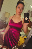 Looks more expensive than it is! Such a bargain. I was worried it would be too tight. But the fabric is thick and has a nice give. Feels like shapewear and I'm comfortable with or without a bra! - Lisette L.