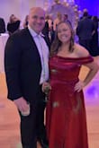 This dress is absolutely gorgeous! Love everything about it. Color is fabulous. - Lindsay H.
