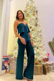 Love the fabric, it's really comfortable to wear, I ordered a Medium because of my hips and was worried about the top part but it fits well!! - Lizbeth S.