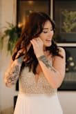 I bought 4 different dresses from Lulus and chose this one for my elopement dress. It's so beautiful (photos don't do it justice) and I can't believe the quality for this price. I didn't have any alterations done due to time restraints. - Amanda P.