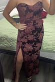 I love this dress!!! It's so flattering & makes me look skinnier than I am. It's comfortable & holds up well in the chest. - Mae P.